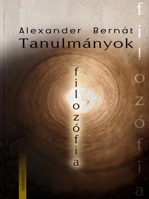 cover image of Tanulmányok – Filozófia